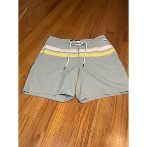 Abercrombie & Fitch Men's Board Shorts Swim Trunks Bathing‎ Suit Size 28 Stretch